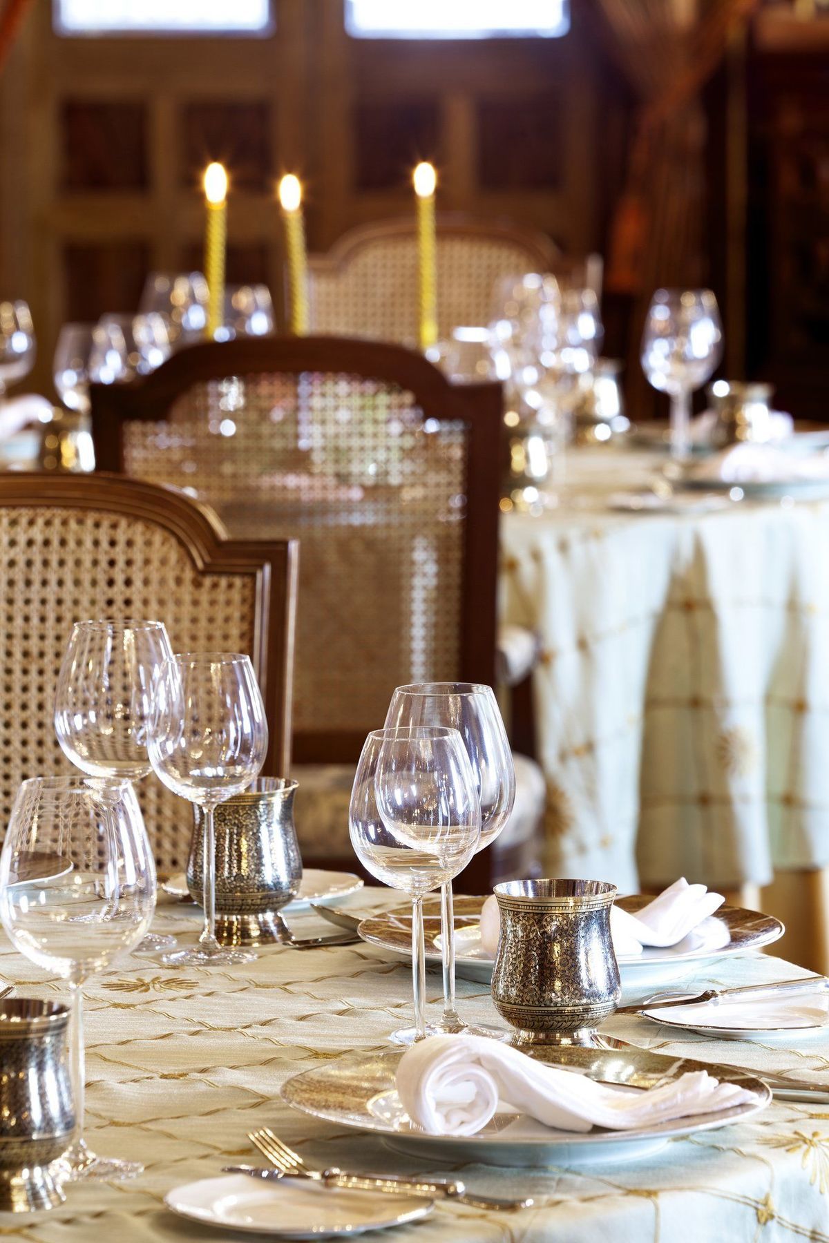 Taj Falaknuma Palace Hyderabad Restaurant foto